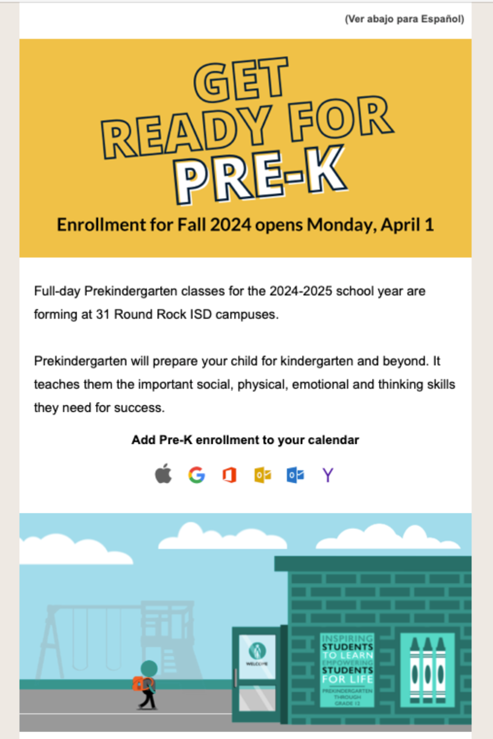 PreK email