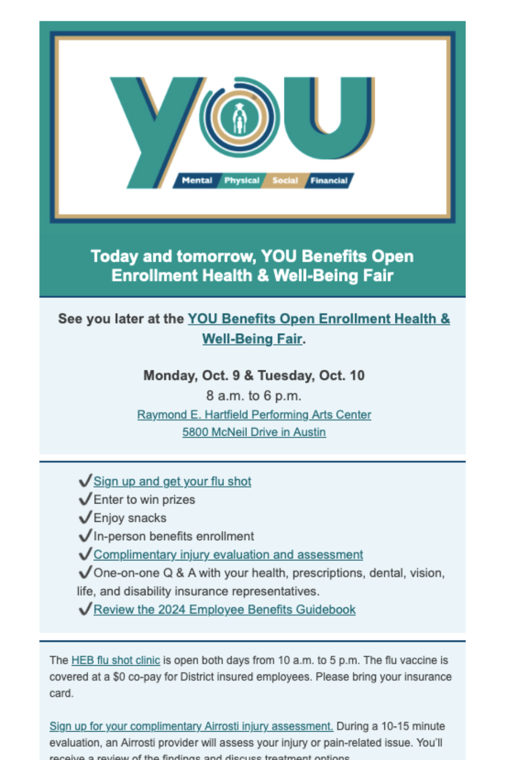 You: Open Enrollment